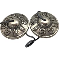 Los mejores  - Gandhara Tingsha campana tibetana-con hermoso estuche De nepal-para sanación con sonido-yoga-meditación-atención plena…